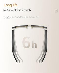 Navigasyon ve projeksiyon akıllı çeviri gözlükleri ile akıllı istemi güneş gözlüğü - Product Image 5