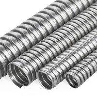 Fundas de cable de acero inoxidable 304 Protector de conducto de metal para cables y alambres