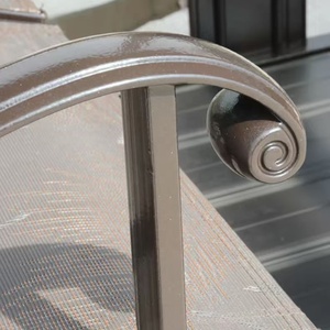 <span class=keywords><strong>Hamac</strong></span> et chaises suspendues modernes en métal pour l'extérieur avec coussins imperméables pour cour, parc, école et hôtel - Product Image 5
