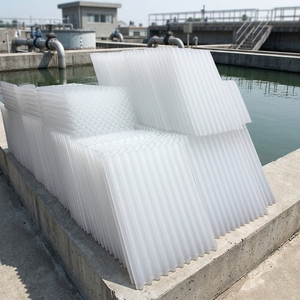 Clarificador de Láminas Inclinadas de Plástico PP de 1mx1m, Filtro de Arena, Tubo de Sedimentación para Tratamiento de Aguas Residuales - Product Image 1