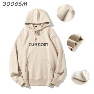 Sweat-shirts épais personnalisés pour l'automne et l'hiver, imprimés et unis, pour hommes, de marque tendance, personnalisables - Product Image 1