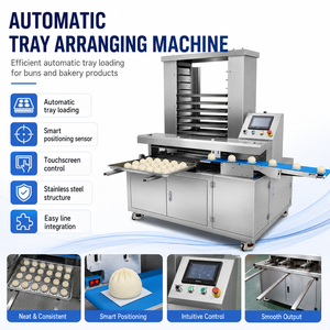Máquina Automática para Arreglar Bandejas de Panecillos al Vapor, Baozi y Masa de Pan para Línea de Producción de Panadería - Product Image 2