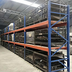 عرض ساخن رف تجاري من الصلب الخفيف المتوسط الثقيل للمخزن الصناعي رف إطارات شعاع مزود OEM - Product Image 1