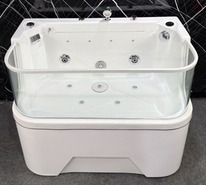 Cubo de <span class=keywords><strong>baño</strong></span> acrílico de lujo <span class=keywords><strong>para</strong></span> el cuidado de mascotas, Cubo de <span class=keywords><strong>baño</strong></span> de medicina <span class=keywords><strong>para</strong></span> perros y <span class=keywords><strong>gatos</strong></span> <span class=keywords><strong>para</strong></span> uso en el <span class=keywords><strong>baño</strong></span> <span class=keywords><strong>para</strong></span> almacenamiento de bañera y piscina - Product Image 6