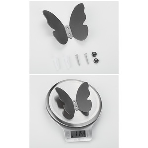 Modern Metal Single <b>Clothes</b> Hook for Bathroom <b>Wall</b> Hanging Entrance Door Coat Hook Toilet Towel Hook - Product Image 4