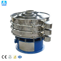 Chine Tamis rotatif électrique Shaker de poudre Machine à tamis vibrant Séparateur de tamis de sable de silice circulaire