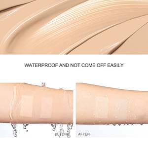 Venta al por mayor negro impermeable maquillaje Pro corrector lápiz con sacapuntas protector solar natural y función de blanqueamiento para el cuidado de la piel de la cara - Product Image 6