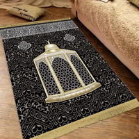 Tapis de prière islamiques lavables |   Style musulman pour la maison et la mosquée