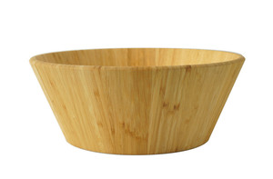 Tazón grande de cocina para preparar alimentos de <span class=keywords><strong>12</strong></span> pulgadas, ensaladera de bambú ecológica hecha a mano con utensilios de servidor - Product Image 5