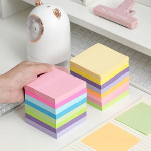 Blocs-notes adhésifs personnalisés de haute qualité 3x3 pouces, super adhérents, colorés et très résistants - Product Image 4