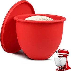 Coussinets intérieurs en silicone réutilisables et résistants de 5 litres pour batteurs électriques MixAid, idéaux pour la pétrissure de la pâte - Product Image 1
