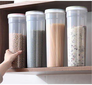 Boîte de rangement pour spaghettis cuisine épicerie stockage de spaghettis pour animaux de compagnie boîtes de rangement de grains en plastique pour boîte à spaghetti - Product Image 6