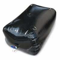 Réservoir souple en bâche PVC portable pour stockage d'eau pliable personnalisé 2000L-50000L Utilisation extérieure