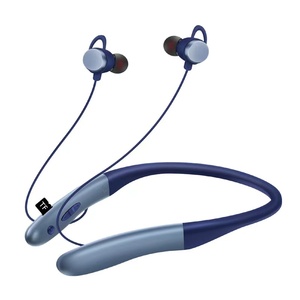 Auriculares inalámbricos para colgar en el cuello, cascos con banda para el cuello, con interruptor magnético, BT, para música y deportes - Product Image 3