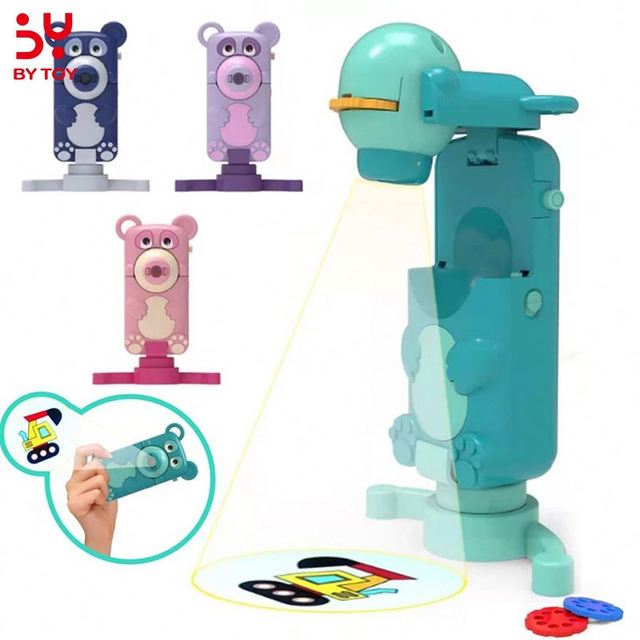 Mini Led Projector Art Drawing Table Light Toy for Kids Painting Board Learn to Draw Tools Educational Art Craft Toys