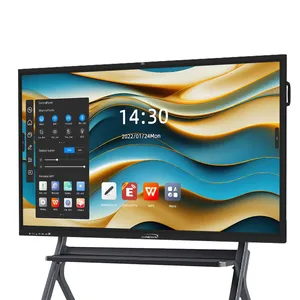 Hội nghị thông minh Máy Tính TV được xây dựng trong loa hội nghị truyền hình LCD hiển thị bảng tương tác với máy chiếu Bộ