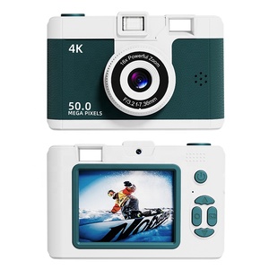 Ausek Haute Qualité 50MP <span class=keywords><strong>Adolescent</strong></span> <span class=keywords><strong>Appareil</strong></span> <span class=keywords><strong>Photo</strong></span> Numérique Haute Résolution Rétro Caméra 4K 170 Degrés Caméra Vidéo Professionnelle - Product Image 3