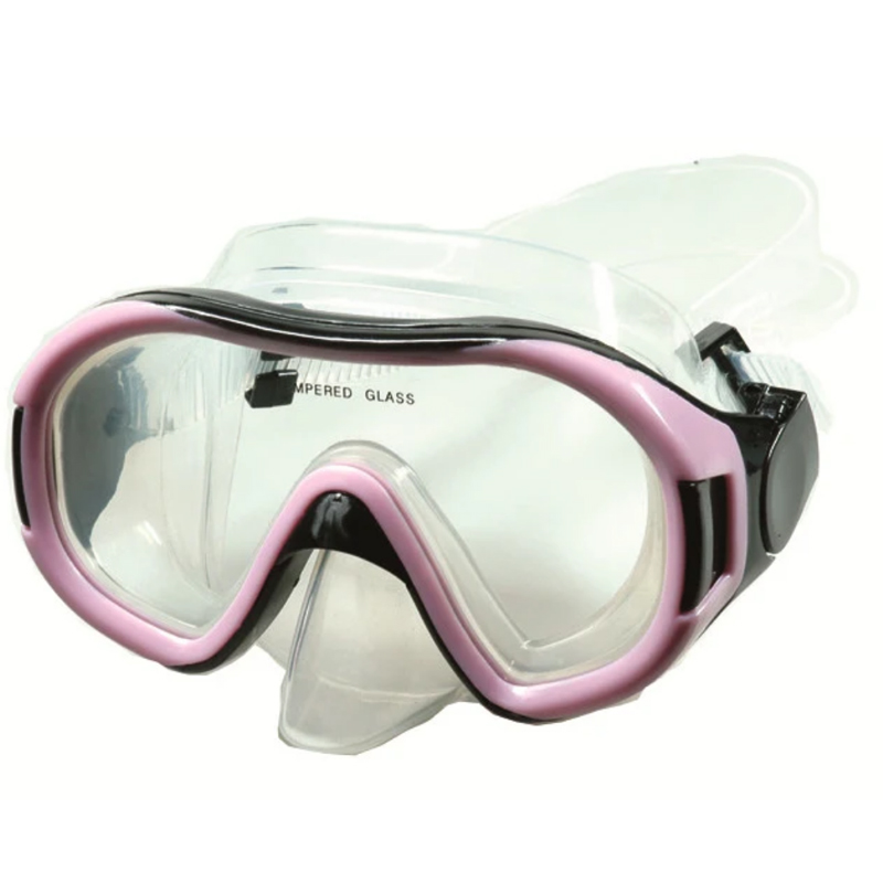 Water sports mask equipped with safety goggles children diving goggles