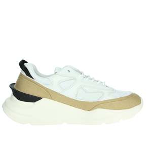 Zapatillas Deportivas para Hombre, Blancas y Beige, de Lona, Modernas, Talla 42 - Product Image 4