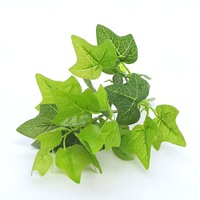 YL Branches d'arbres artificielles et buissons à feuilles givrées, écologiques et durables, pour décoration de Thanksgiving, intérieur/extérieur, verdure en plastique