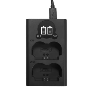 Cargador dual USB LED de batería NP W235 para cámara <span class=keywords><strong>Fuji</strong></span> XT4, 2 unidades, 1 unidad - Product Image 6