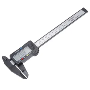 shan vernier caliper Suppliers-Digital Caliper 6 Inch Electronic Vernier Caliper with LCD Screen, 6 Inch 150mm 0.1mm Micrometer Caliper Measuring Tool
