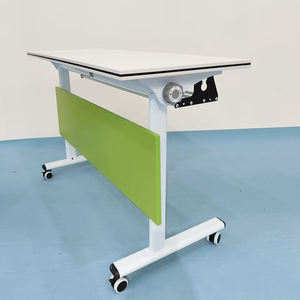 Table pliante moderne en métal Design convertible et extensible peu encombrant pour les nouveaux bureaux Caractéristique modulaire à bon prix - Product Image 1