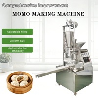 Machine à momo népalaise 20-200g/pièce, machine automatique pour la fabrication de momo, machine à faire des boulettes farcies à la vapeur