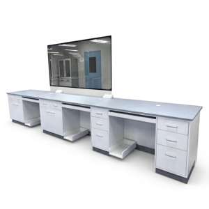 Meubles de laboratoire de classe, mobilier de laboratoire de bureau, personnalisation de l'équipement de laboratoire moderne, école - Product Image 6