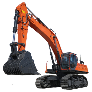 Alta calidad duradera usando varias excavadoras grandes GMINT 52 toneladas 55 toneladas Nueva excavadora grande sobre orugas hidráulica para la venta - Product Image 1