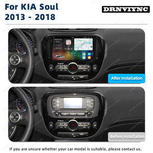 Système multimédia automobile Android 13 avec écran 2K UIS 7870, navigation GPS, stéréo vidéo, CarPlay, autoradio pour <span class=keywords><strong>KIA</strong></span> <span class=keywords><strong>Soul</strong></span> 2013 - 2018 - Product Image 3