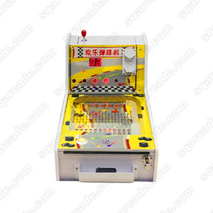 <span class=keywords><strong>Parque</strong></span> de <span class=keywords><strong>atracciones</strong></span> interior Juegos que funcionan con monedas Máquina de pinball feliz Mini máquina de pinball de arcade barata con boletos - Product Image 6