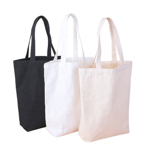 Borsa in tela di design personalizzata per Shopping di lusso in tela di cotone riutilizzabile semplice 0 rganiccon Logo personalizzato - Product Image 2