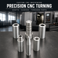 Pièces tournées CNC sur mesure en usine, usinage de précision en aluminium, laiton, acier inoxydable, service OEM