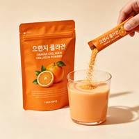 Sachet plastique stand-up personnalisé avec impression, finition mate, orange, à fermeture éclair, à incision de déchirement, en feuille laminée de qualité alimentaire, prêt à être expédié