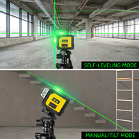 Meilleure vente niveau laser rotatif 12 lignes 3d nivellement automatique 360 degrés