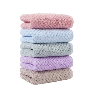 Toalla Infantil de Felpa Coral Kim Ryan 25x50cm, Absorbente y de Secado Rápido, Toalla Facial para Bebés - Product Image 5