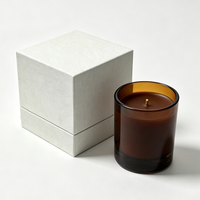 Boîtes à bougies en papier rigide personnalisées en gros, boîtes d'emballage personnalisées de qualité supérieure pour bougies parfumées de 12 oz