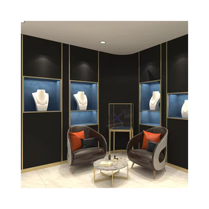 LUX Mobilier haut de gamme personnalisé Aménagement d'intérieur de luxe pour boutiques et bijouteries Vitrines haut de gamme - Product Image 1