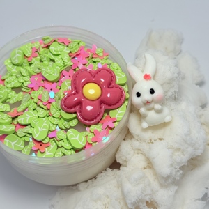Kit de slime en cristal personnalisé CHENXI, accessoire lapin mignon, éducatif, DIY, 6 couleurs, 150 ml, jouet anti-stress, slime super extensible - Product Image 3
