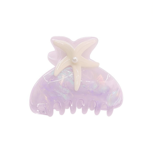 Fermaglio per capelli a forma di stella marina da 9 cm con decorazione di perle per donne e ragazze - Product Image 2