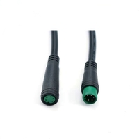 Connecteurs circulaires électriques M8, 5 broches, unisexes imperméables IP66, pour éclairage extérieur à LED, livraison en chine