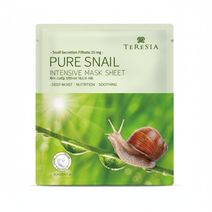 TERESIA Paquete de 10 Mascarillas Faciales y Corporales de Colágeno Puro de Caracol, Hidratantes, Iluminadoras, Antiarrugas, Reafirmantes y Nutritivas - Product Image 2