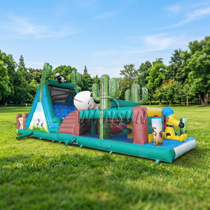 Château gonflable commercial Winsun pour enfants, pour divertissement et événements commerciaux, parcours d'obstacles gonflable - Product Image 1