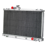 GTGMOTO Radiateur en aluminium à 3 rangées pour moteur à essence Lexus IS300 3.0L I6 MT 2001-2005