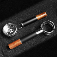 Porte-filtre à café sans fond CNC Lay-Flat 51mm 54mm 58mm pour machine à expresso DeLonghi Breville E61, accessoires et outils de barista