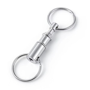 Porte-clés portable à fixation rapide, boucle métallique détachable, accessoires de pêche, leurres pour la pêche en eau douce - Product Image 3