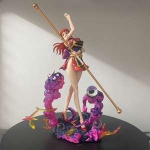 Statue de <span class=keywords><strong>Nami</strong></span> de style samouraï d'Onigashima, figurine de collection d'anime, ornement de bureau hautement détaillé pour les fans d'anime, décoration de la maison, cadeau - Product Image 4