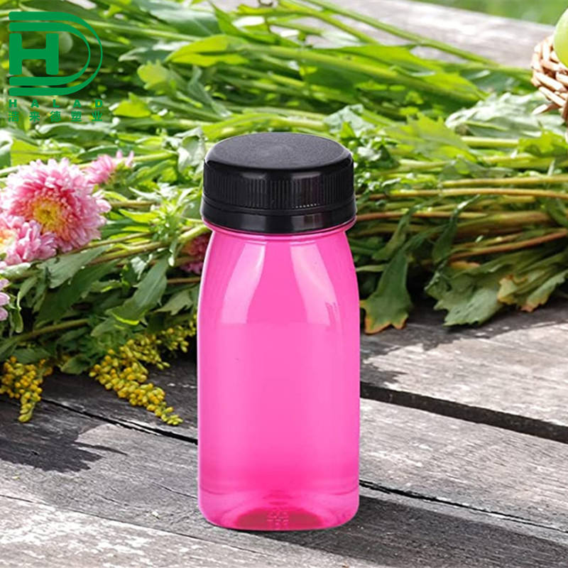 ขวดน้ำผลไม้100มล. พร้อมฝาปิด