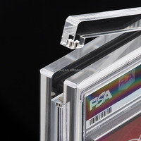 Support de Présentation de Cartes Gradées en Acrylique Poli Diamant 8mm pour PSA BGS CGC Beckett TCG – Présentoir de Bureau